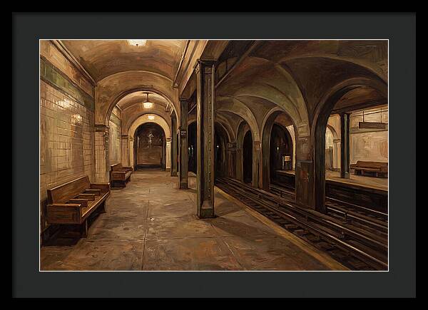 Subway Platform Serenity