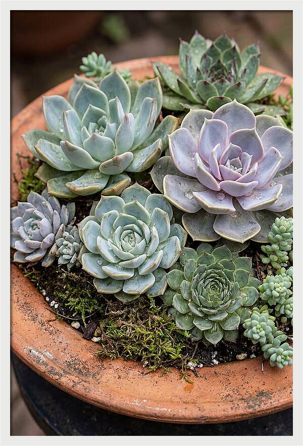 Succulent Arrangement Serenity