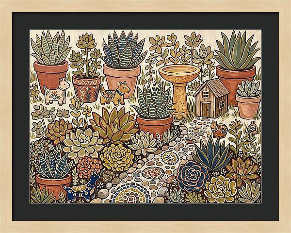 Succulent Garden Delight