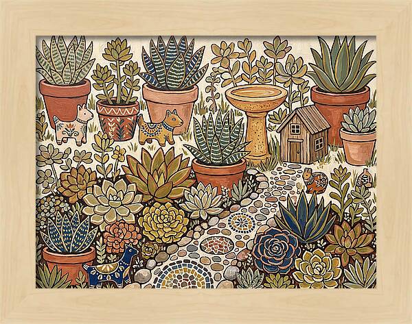 Succulent Garden Delight