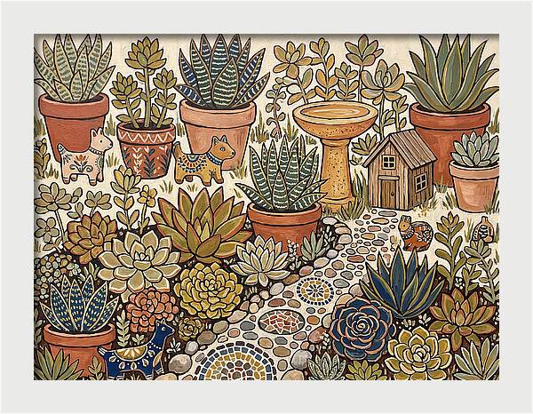 Succulent Garden Delight