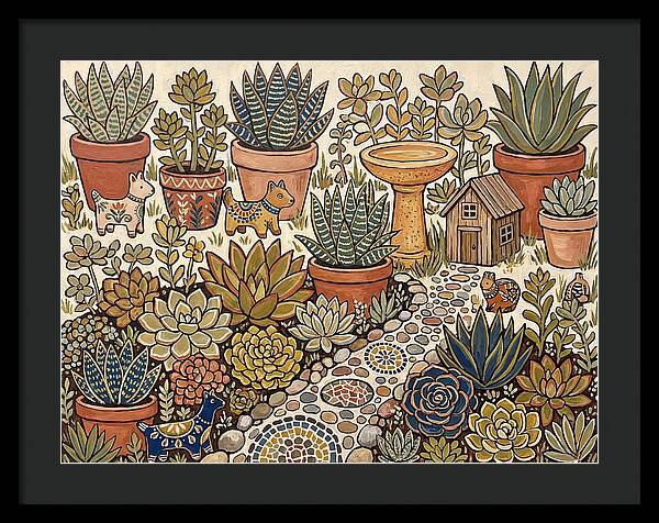 Succulent Garden Delight