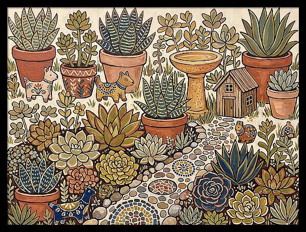 Succulent Garden Delight