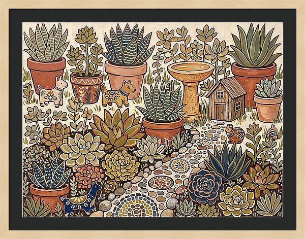 Succulent Garden Delight