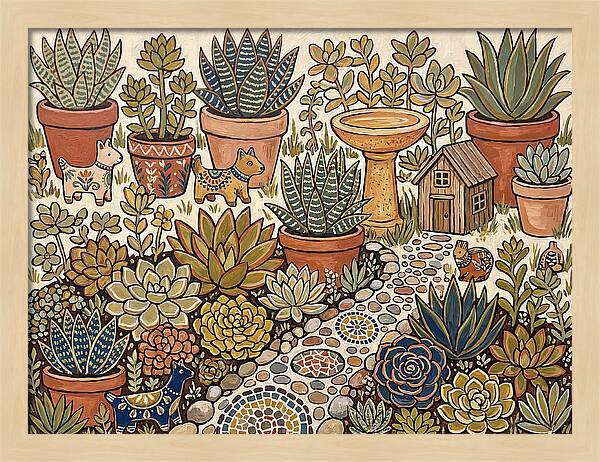 Succulent Garden Delight