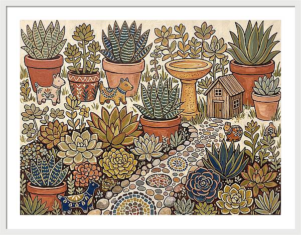 Succulent Garden Delight