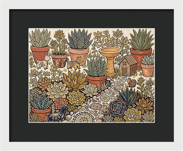 Succulent Garden Delight