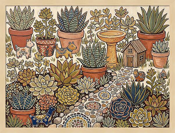 Succulent Garden Delight