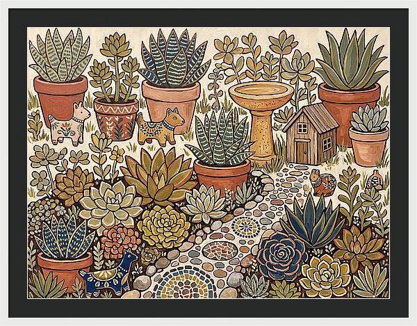 Succulent Garden Delight