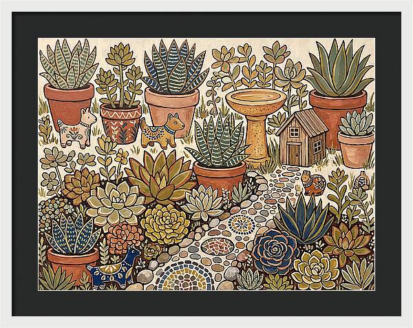 Succulent Garden Delight