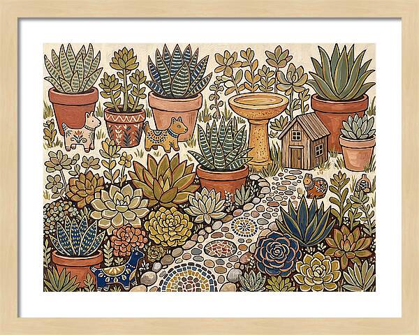 Succulent Garden Delight