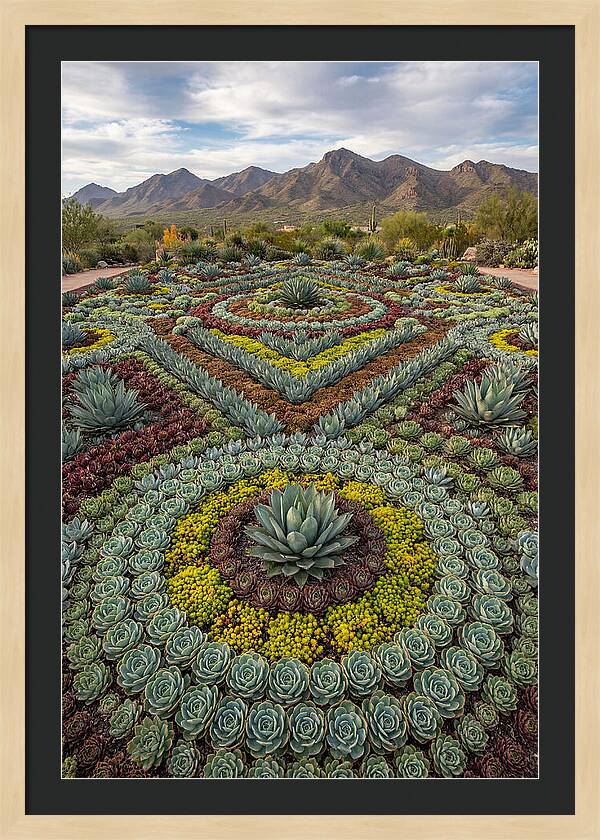 Succulent Garden Harmony