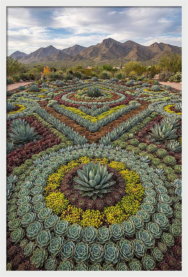 Succulent Garden Harmony