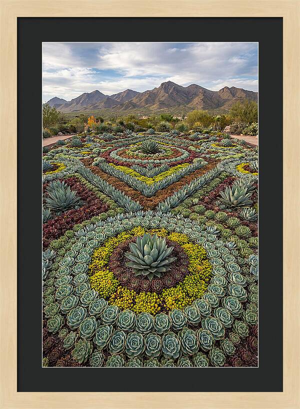 Succulent Garden Harmony