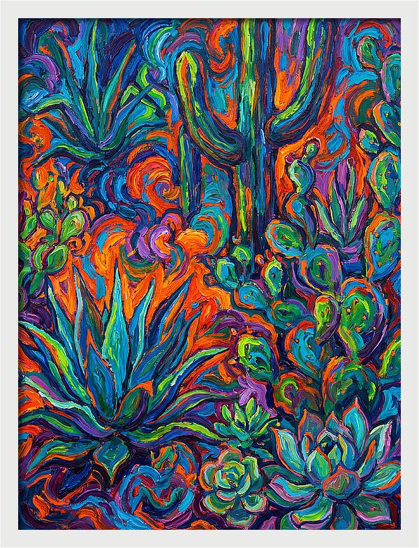 Succulent Garden Vibrance