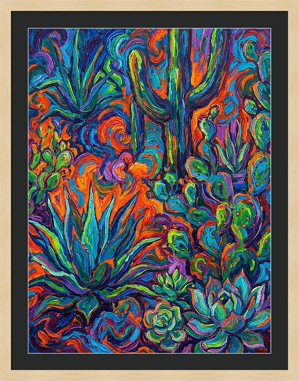 Succulent Garden Vibrance