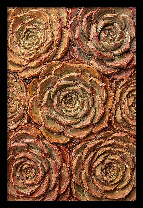 Succulent Rosette Arrangement