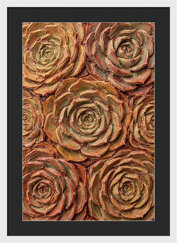 Succulent Rosette Arrangement