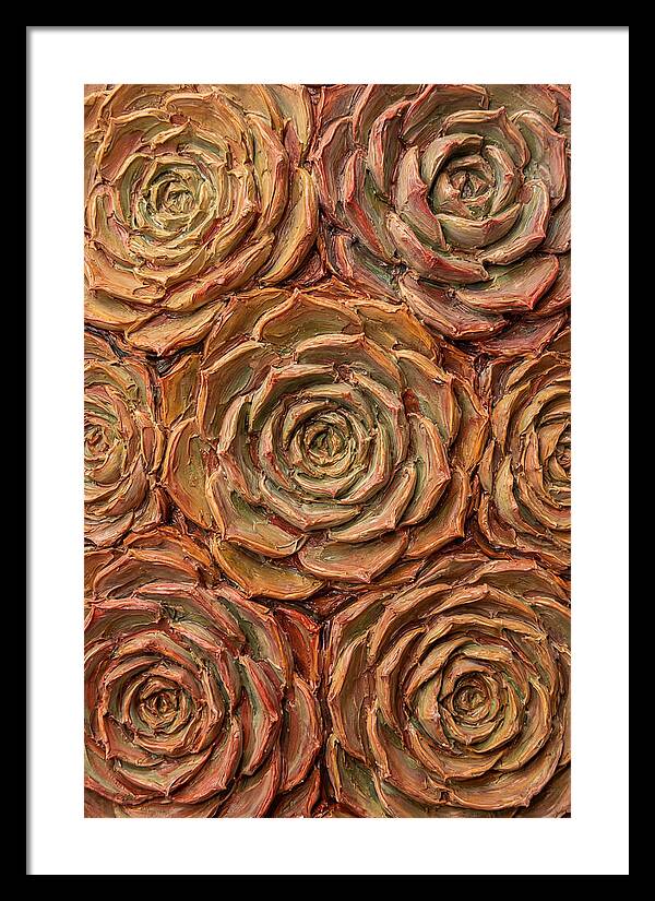 Succulent Rosette Arrangement