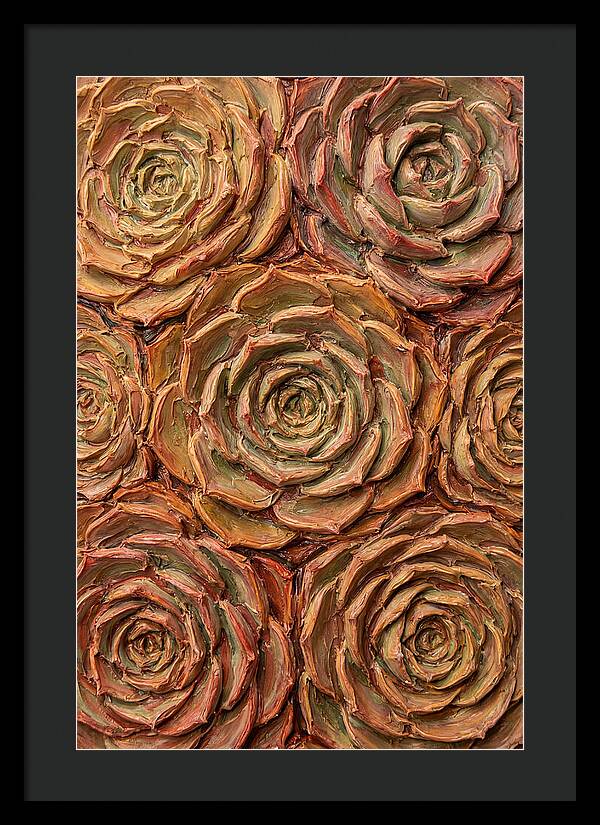 Succulent Rosette Arrangement