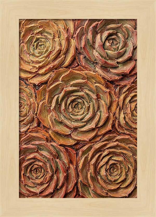 Succulent Rosette Arrangement