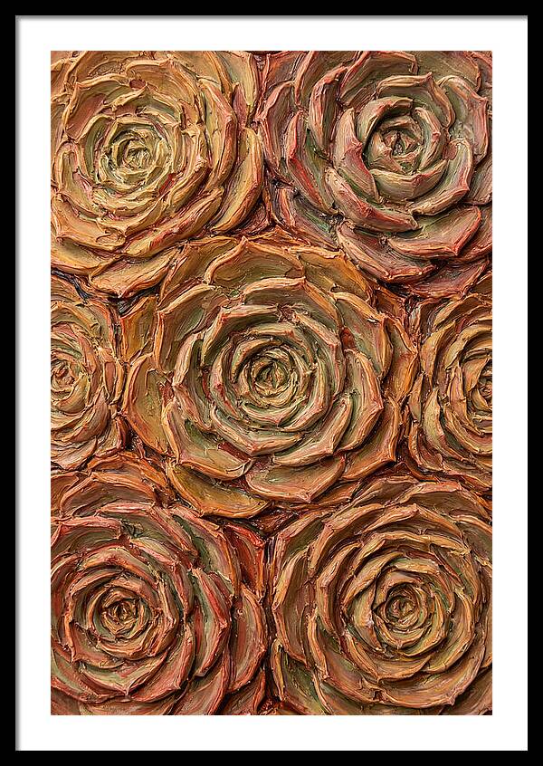 Succulent Rosette Arrangement