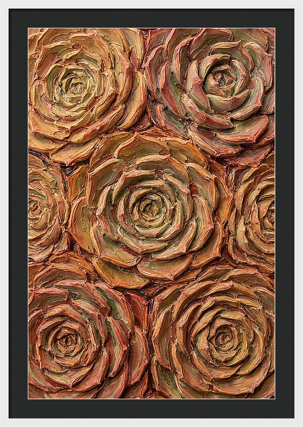 Succulent Rosette Arrangement