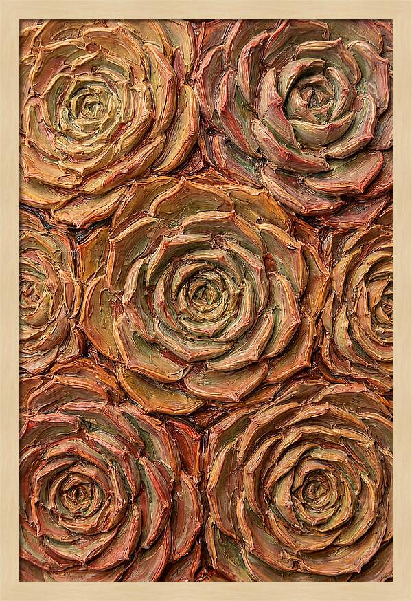 Succulent Rosette Arrangement