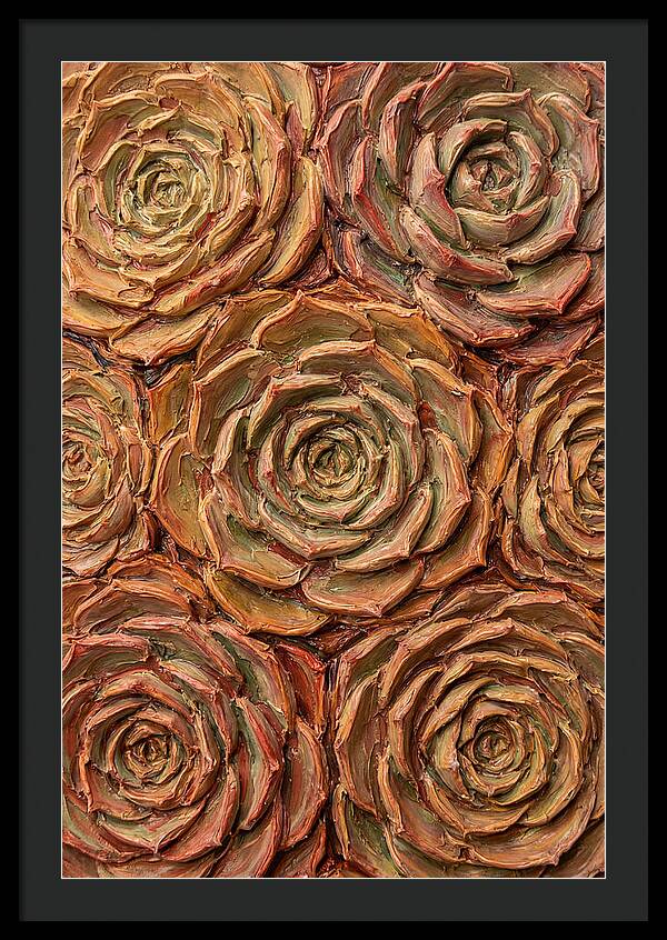 Succulent Rosette Arrangement