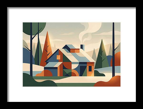Sugar Shack With Steam Rising