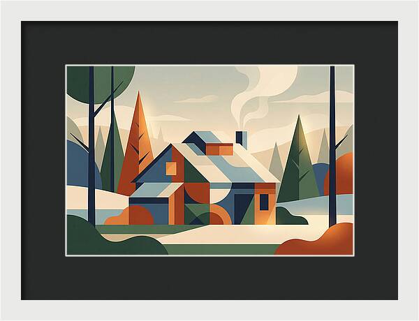 Sugar Shack With Steam Rising