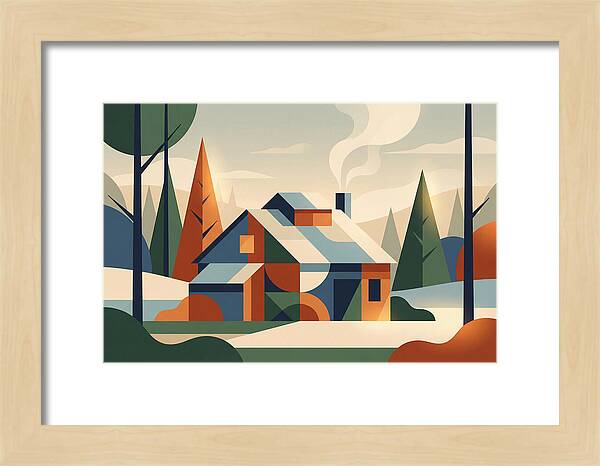 Sugar Shack With Steam Rising