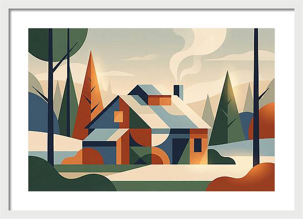 Sugar Shack With Steam Rising