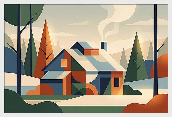 Sugar Shack With Steam Rising