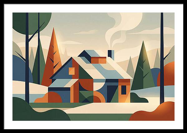 Sugar Shack With Steam Rising