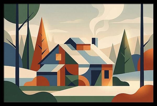 Sugar Shack With Steam Rising