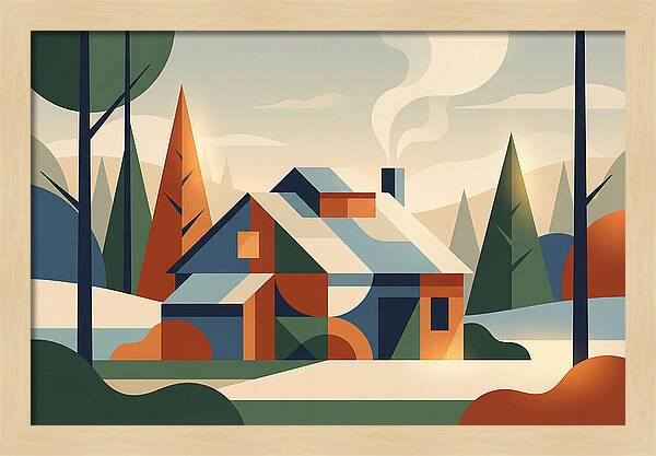 Sugar Shack With Steam Rising