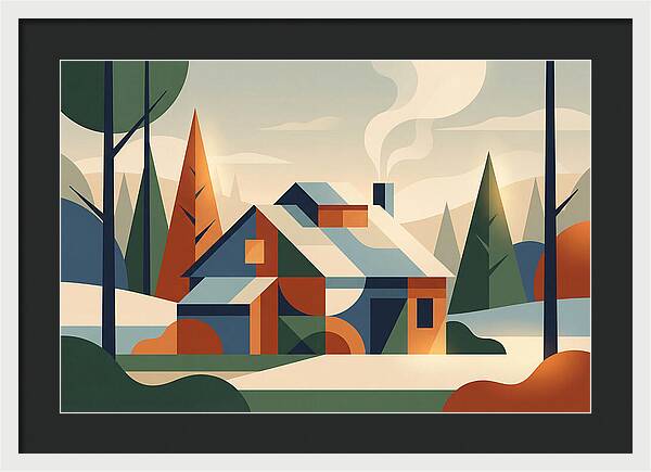 Sugar Shack With Steam Rising