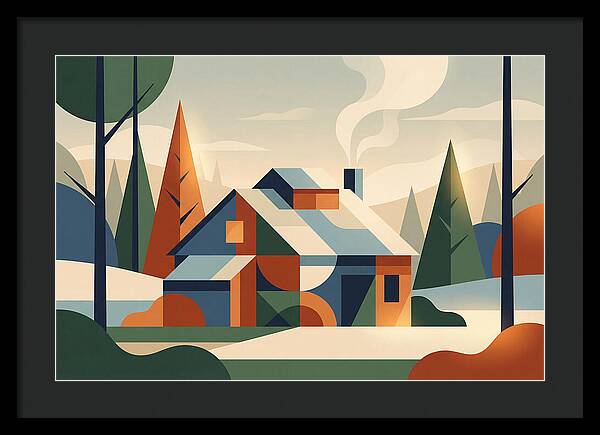 Sugar Shack With Steam Rising