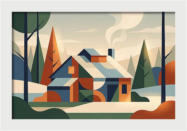 Sugar Shack With Steam Rising