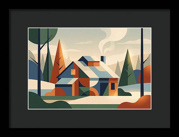 Sugar Shack With Steam Rising