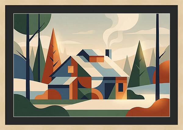 Sugar Shack With Steam Rising