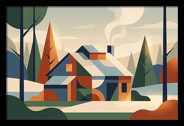 Sugar Shack With Steam Rising