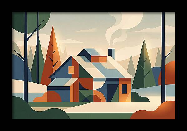 Sugar Shack With Steam Rising