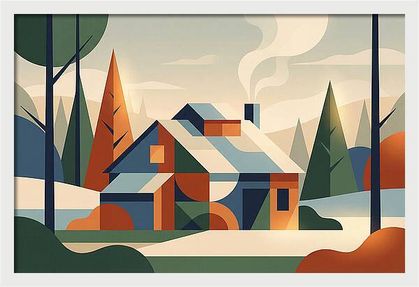 Sugar Shack With Steam Rising