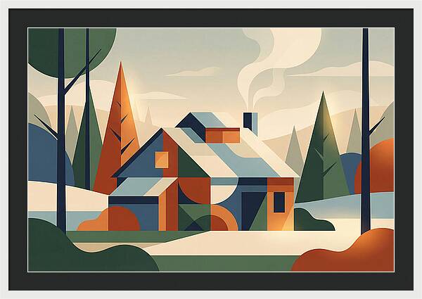 Sugar Shack With Steam Rising