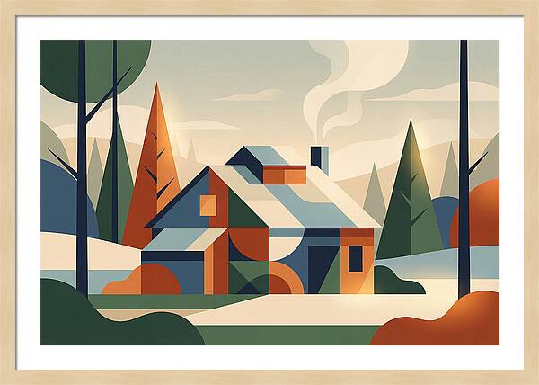 Sugar Shack With Steam Rising