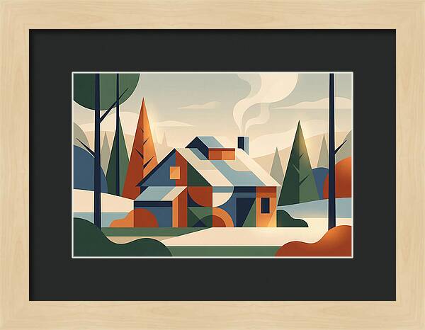 Sugar Shack With Steam Rising