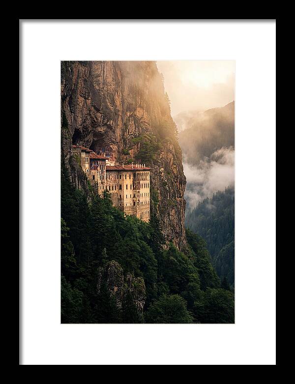 Sumela Monastery At Golden Hour