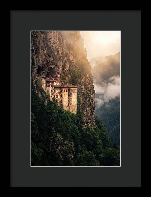 Sumela Monastery At Golden Hour